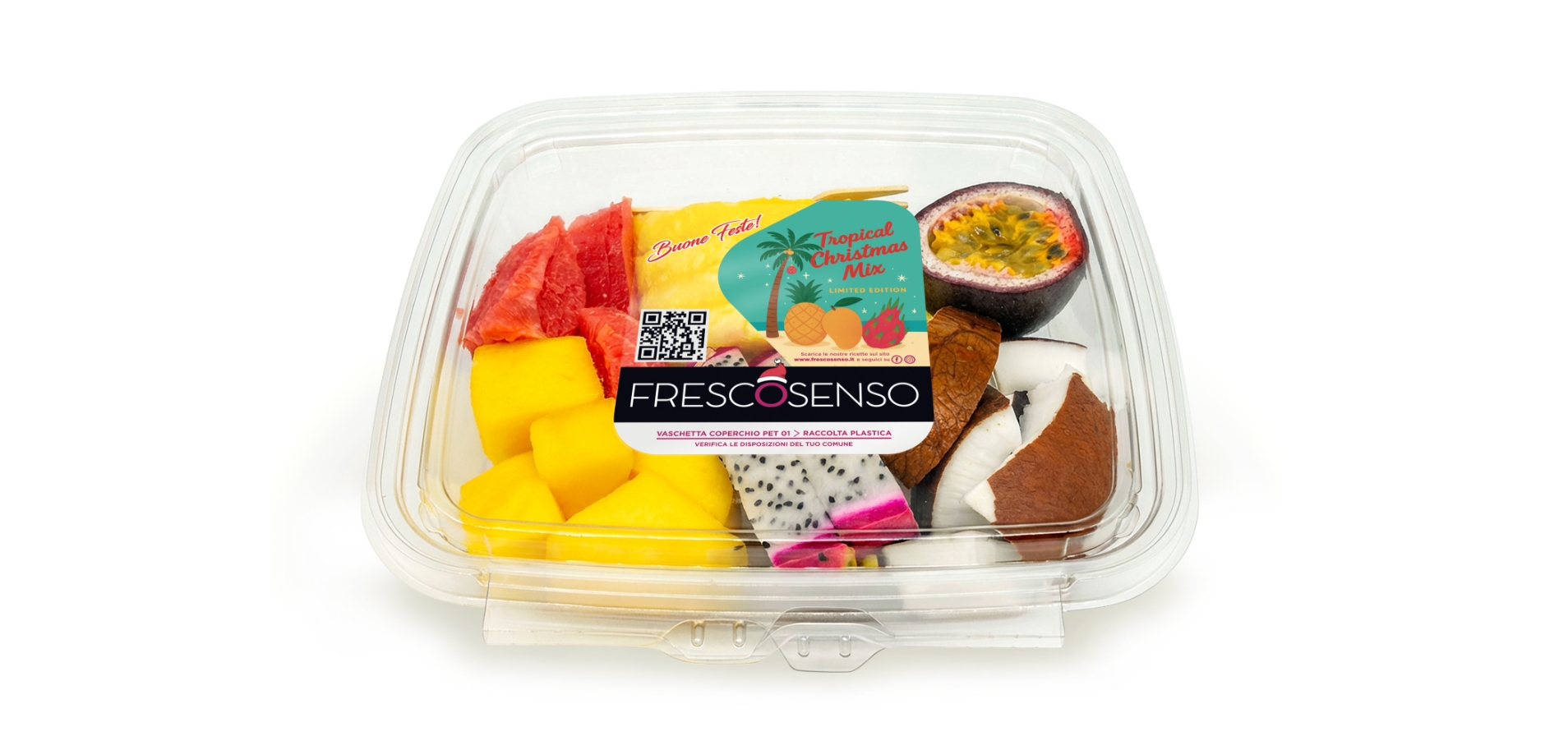 Fresco Senso presenta in esclusiva i nuovi <strong>‘Tropical Christmas Mix Limited Edition</strong> 